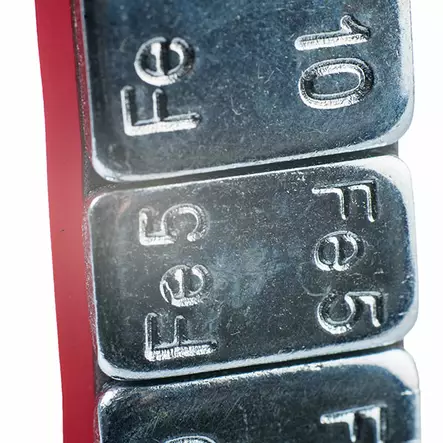 UUTUUS Liimapaino teräs 3M-teipillä 100kpl - Rengaspainot - 115935 - 1