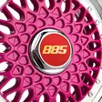 885 Classic RS Pink 7x15 Jako: 4x100 ET: 20 vanne - Auton Vanteet - 3665 - 3