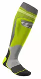 Alpinestars Sukat MX Plus-1 Fluo Kelt/ Harmaa S - MP Polvisuojat & Sukat - 104615 - 1