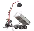 ATV Grapple crane Kippilava - Mönkijän Kärryt - 74675 - 1