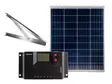 AURINKOPANEELISETTI 90W SIS. KIINNIKKEET+SÄÄDIN - Yleisosat ja tarvikkeet - 49775 - 1