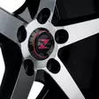 Barzetta Capitano Black Polished 9x18 Jako: 5x112 ET: 30 vanne - 18-tuumaiset - 2825 - 2