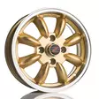 Barzetta Classic Rally Gold 5.5x15 Jako: 4x114.3 ET: 20 vanne - 15-tuumaiset - 3145 - 1