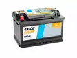 EB741 EXIDE EXCELL 74AH 278X175X190 +/- 680A - Yleisosat ja tarvikkeet - 45405 - 1