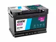 EK720 EXIDE AGM 72AH 278X175X190 -/+ 760A - Yleisosat ja tarvikkeet - 161375 - 1