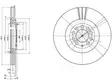 JARRULEVY DELPHI, 2 KPL / PKT, ETU, AUDI S3, TT / SEAT IBIZA - Yleisosat ja tarvikkeet - 15295 - 1
