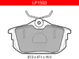 JARRUPALASARJA DELPHI TAKA, MITSUBISHI, PROTON - Yleisosat ja tarvikkeet - 9075 - 1