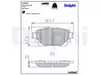 JARRUPALASARJA DELPHI TAKA, TOYOTA - Yleisosat ja tarvikkeet - 8115 - 1
