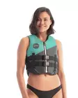 JOBE Nylon naisten kelluntaliivi vintage teal S - Liivit - 107425 - 1