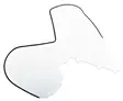 Kimpex Tuulilasi Polaris - Moottorikelkan Tuulisuojat - 97055 - 1