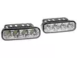 LED-PÄIVÄVALOSARJA 12/24V 120X36X40 # - Yleisosat ja tarvikkeet - 50915 - 1