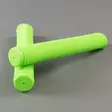 NEXT Tupet 7" HiVis Keltainen - Moottorikelkan Kahvakumit - 72105 - 1