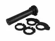 ODI Fusion OE RPLC Throttle Tube MX 7/8" BLACK Injection Molded Plastic - Moottoripyörän Ohjaus & hallinta - 81685 - 1