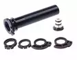 ODI Fusion PRO Alloy Throttle Tube MX 7/8" BLACK Alloy with Internal Sealed Bea - Moottoripyörän Ohjaus & hallinta - 80605 - 1