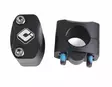 ODI MX BAR ADAPTERS-7/8" to 1-1/8" Shot Peened BLACK - Moottoripyörän Ohjaustangot - 80725 - 1