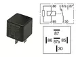 RELE 24V 10/22A 5-N. 87A, VASTUS, ILMAN PIDINTÄ - Yleisosat ja tarvikkeet - 71175 - 1