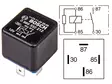 RELE BOSCH 12V 30A, VASTUS, A-KYTKENTÄ ILMAN KIINN. - Yleisosat ja tarvikkeet - 76455 - 1