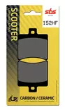 Sbs Jarrupalat Ceramic (747HF) - Moottoripyörän Jarrupalat - 104935 - 1