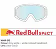 Spect Red Bull Whip MX Goggles Singel lens white clear - ATV Ajolasit - 82945 - 1