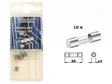 SULAKEBLISTER LASI 10A 5X20MM 5-KPL - Yleisosat ja tarvikkeet - 53465 - 1