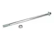 Takapyörän akseli, Ø 12mm, Aprilia RX,SX 06-10, Derbi Senda -10, Gilera RCR,SMT - Mopon & Skootterin Pyöränakselit, mutterit & tangot - 97845 - 1