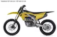UFO Plastic kit 6-parts YZ250F 24-.. YZ450F 23-.. Gold/Black - Moottoripyörän Muovisarjat - 81845 - 1