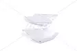 UFO Sivunumerokilvet YZ125/250 15-21 Valkoinen 046 - Moottoripyörän Sivupaneelit - 84845 - 1