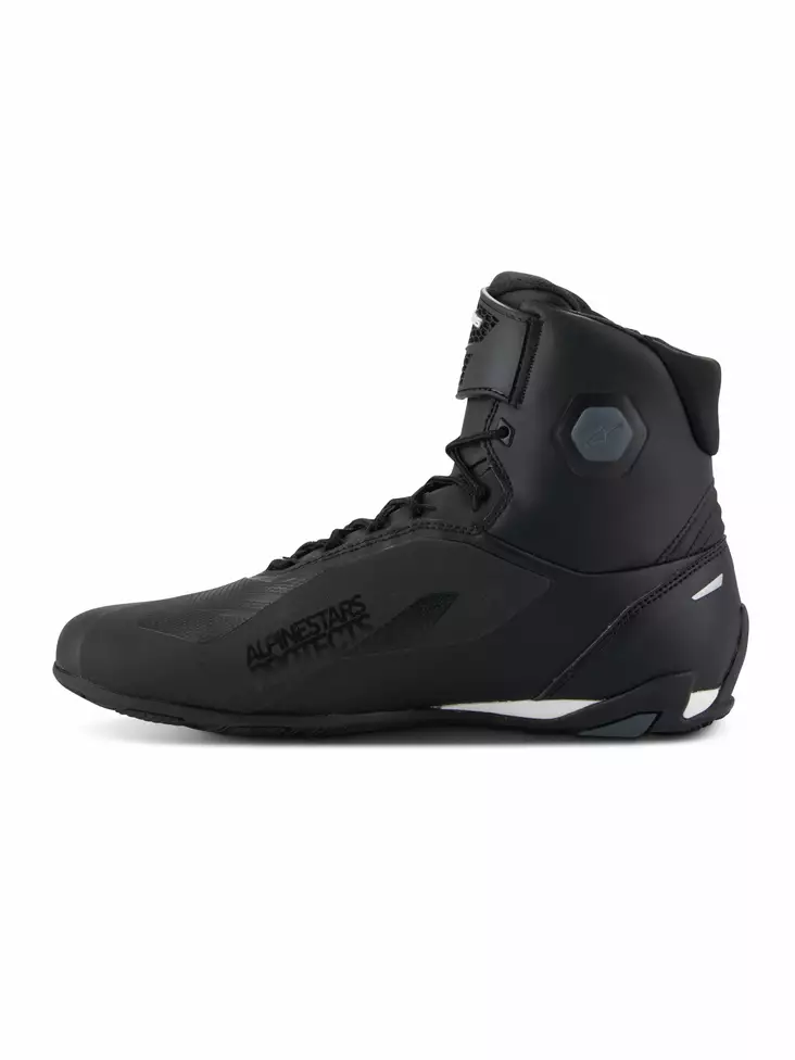 Alpinestars Ajokenkä Faster-4 Musta/Valkoinen 46 (12,5) - MP Saappaat & Kengät Onroad - 81856 - 1
