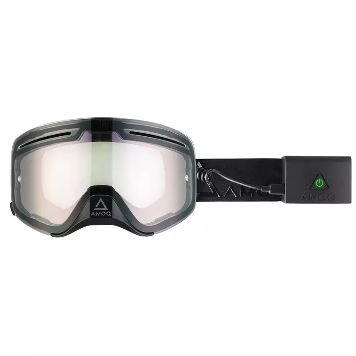 AMOQ Vision Vent+ Magnetic Sähkö Ajolasit Blackout - Kirkas - ATV Ajolasit - 73136 - 1