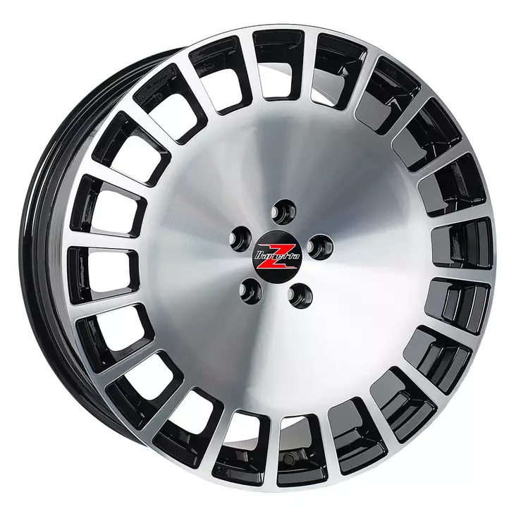 Barzetta Glorioso Black Polished 8.5x20 Jako: 5x112 ET: 35 vanne - 20-tuumaiset - 2736 - 1
