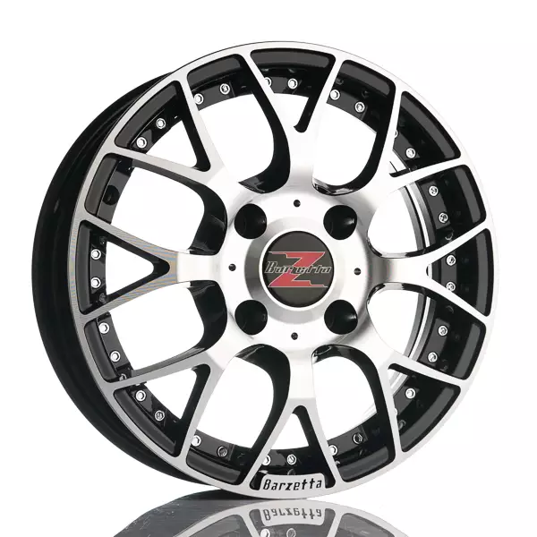 Barzetta Piccolo BlackPolish Mopoautoihin TARJOUS!! 4.5x15 Jako: 4x100 ET: 10 vanne - 15-tuumaiset - 2566 - 1