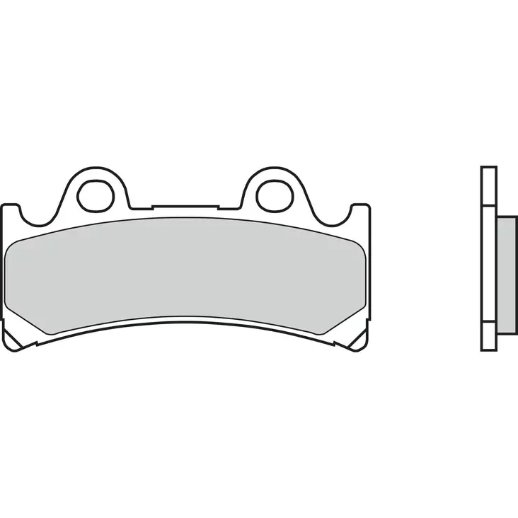 Brembo Jarrupalat Eteen Sintered Road - Moottoripyörän Jarrupalat - 102186 - 1