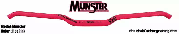 CFR Munster Ohjaustanko Pinkki - Moottorikelkan Ohjaustangot - 68146 - 1