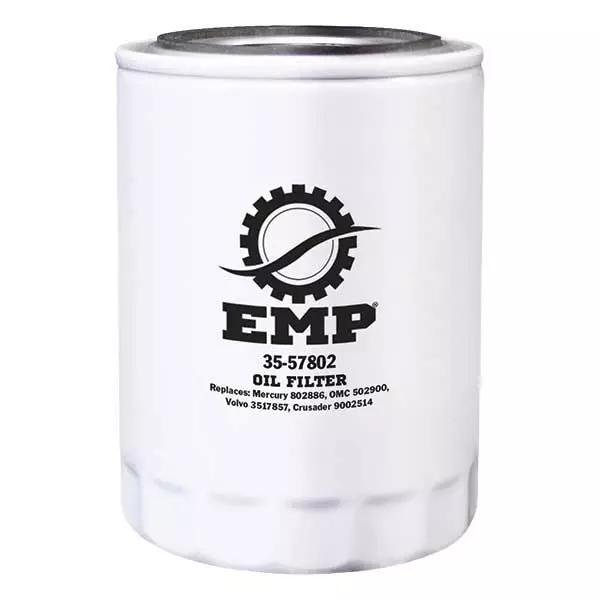 EMP Öljysuodatin Mercruiser/OMC/Volvo (pitkä) - Veneen Sisämoottorin osat - 114586 - 1