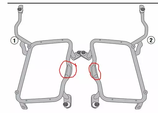 Givi support hook bag - Moottoripyörän Tarvikkeet & varaosat - 112576 - 1
