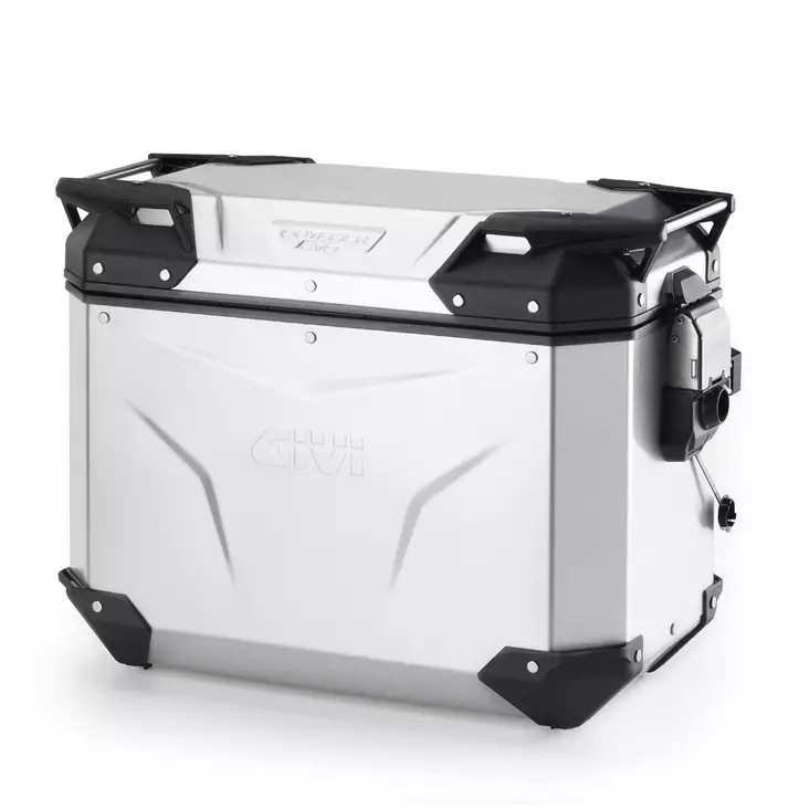 Givi Trekker Outback EVO Anodized Alu side-case Left 44ltr, sold without lock - Moottoripyörän Kovat laukut - 69156 - 1