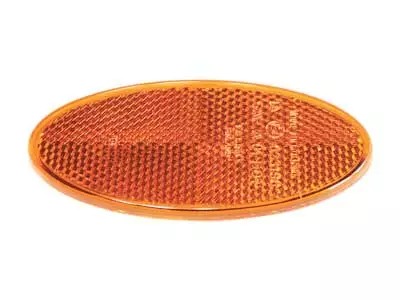 HEIJASTIN OVAALI KELTAINEN # - Yleisosat ja tarvikkeet - 38056 - 1