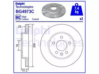 JARRULEVY DELPHI, 2 KPL / PKT, ETU, VW,MAN - Yleisosat ja tarvikkeet - 14816 - 1