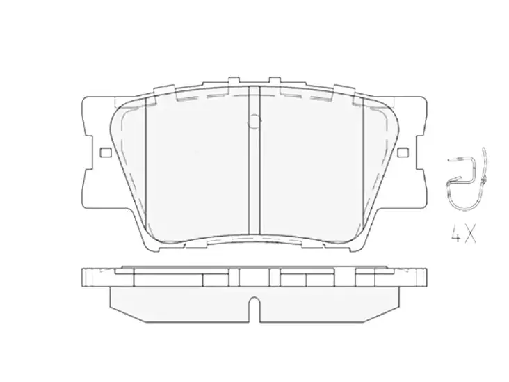 JARRUPALASARJA NPD TAKA, TOYOTA - Yleisosat ja tarvikkeet - 15696 - 1