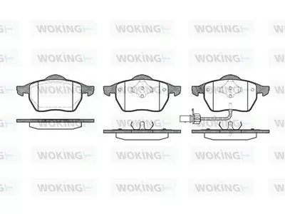 JARRUPALASARJA # WOKING ETU, FORD, SEAT, VW - Yleisosat ja tarvikkeet - 6466 - 1