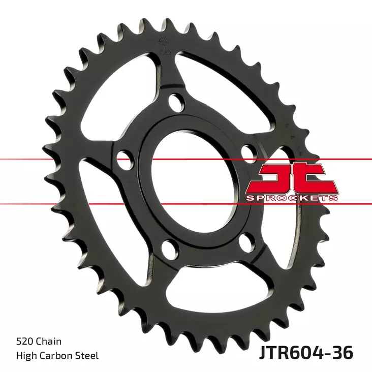 JT Takaratas JTR604.36 - Moottoripyörän Ketjut & rattaat - 99506 - 1