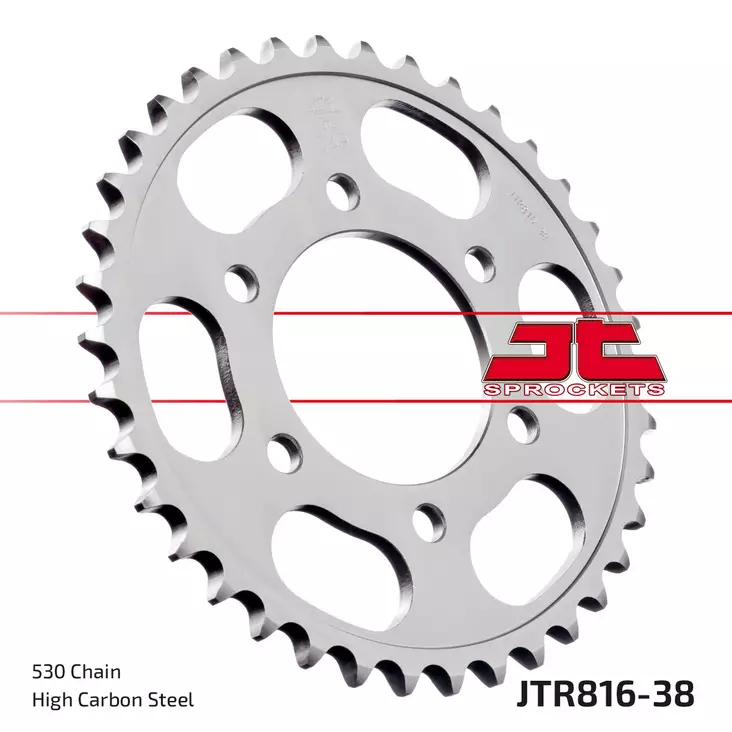 JT Takaratas JTR816.38 - Moottoripyörän Ketjut & rattaat - 100366 - 1