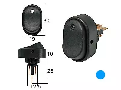 KEINUKYT.OVAL 0-1 LED SIN - Yleisosat ja tarvikkeet - 53806 - 1
