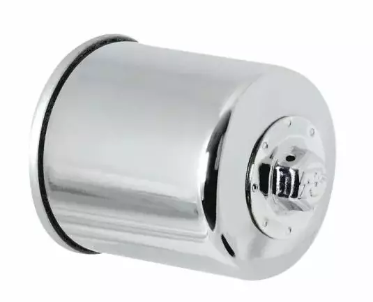 K&N Oil Filter Chrome - Moottoripyörän Öljynsuodattimet - 106466 - 1