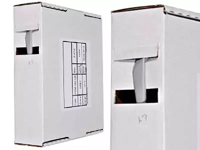 KUTISTESUKKAKELA, 10M, HARMAA, 6,4/3,2, 125C, UL224 - Yleisosat ja tarvikkeet - 76816 - 1