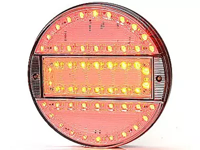 LED-TAKAVALO SLIM LINE 140 MM KIRKAS LASI - Yleisosat ja tarvikkeet - 51296 - 1