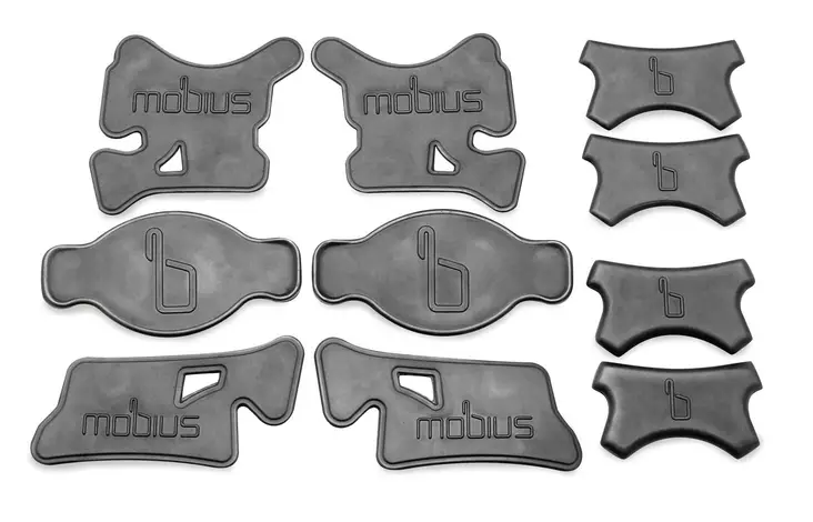 Mobius X8 polvituen pehmustepari S - MP Suojien varaosat - 84656 - 1