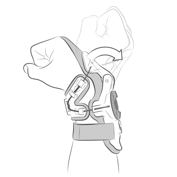 Mobius X8 Wrist wire Kit - MP Suojien varaosat - 85436 - 1