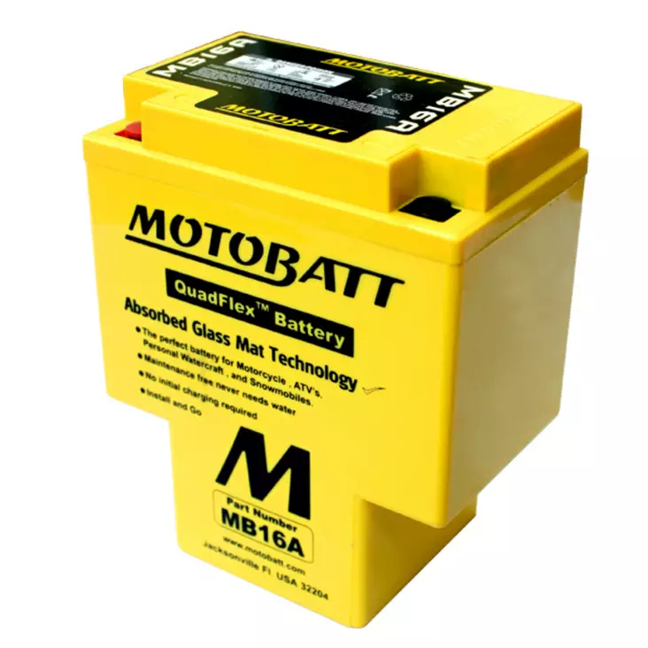Motobatt akku, MB16A - Yleisosat - Akut - 107586 - 1