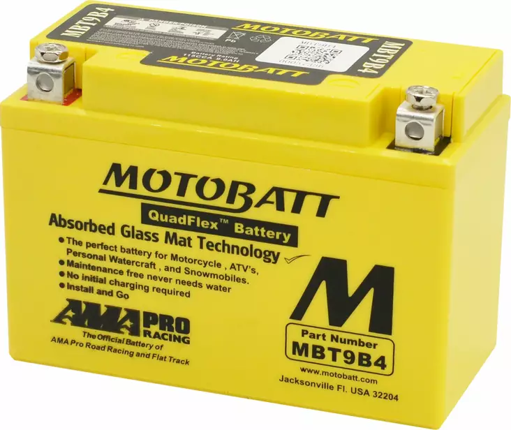 Motobatt akku, MBT9B4 - Yleisosat - Akut - 107786 - 1